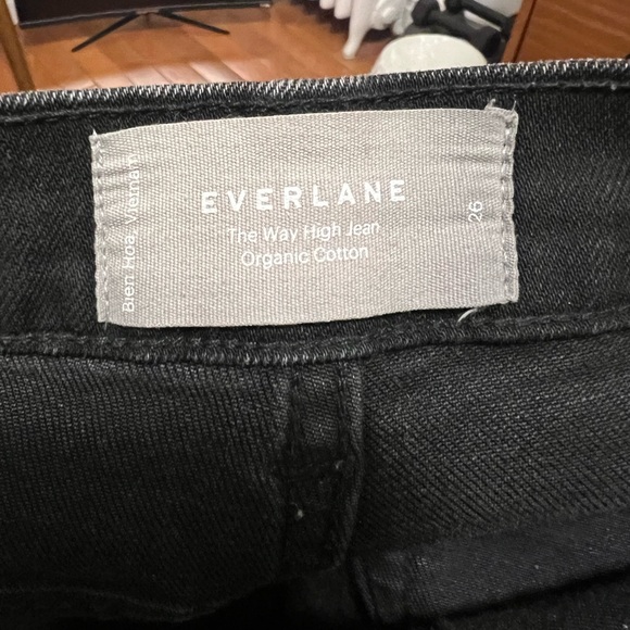 Everlane The Way High Jean Black - Picture 5 of 5